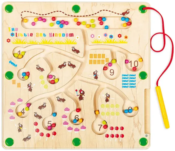 Kit educațional Nowa Szkola - Labirintul furnicilor, 29.5 x 29.5 cm