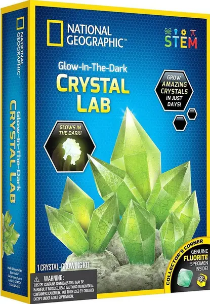 Kit educativ - Laborator de crestere cristale verzi | Blue Marble