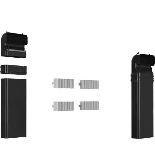 Kit evacuare BOSCH HEZ9VDKE1 - 17007182, Pentru instalare in regim evacuare in blat cu adancimea de 60cm sau mai mare