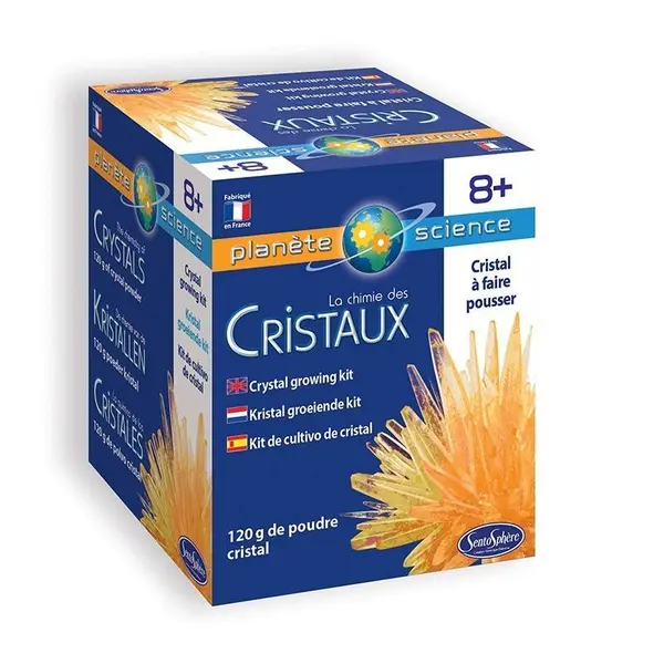 Kit experimente cristal galben