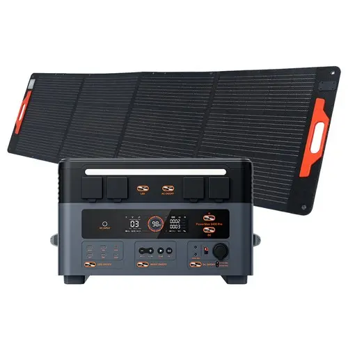 Kit generator solar portabil Oscal PowerMax 2400Pro 2400W 2016Wh + panou 200W