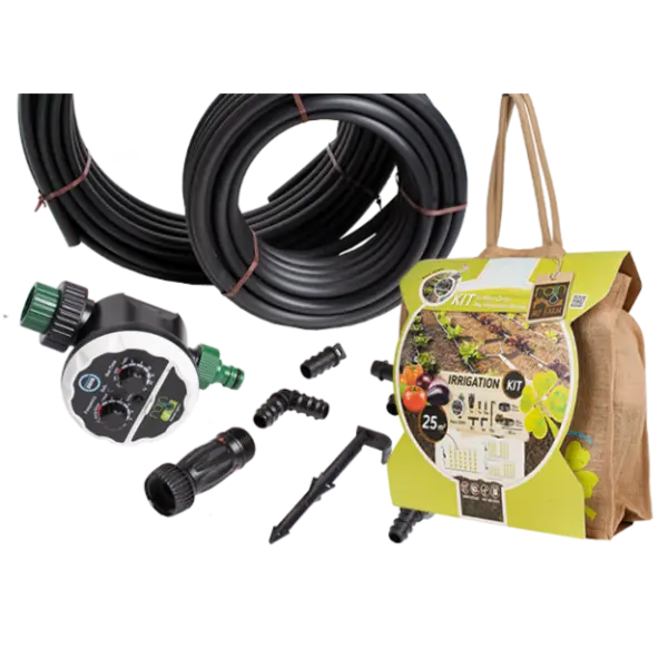 Kit Irigare Prin Picurare My Farm Vegetable Garden - a Unei Suprafete De Maxim 25 M², Cu Programator Zero Inclus