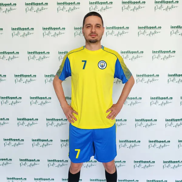 KIT Juve - 2 tricouri si sort - EF11 Galben-Albastru, XL