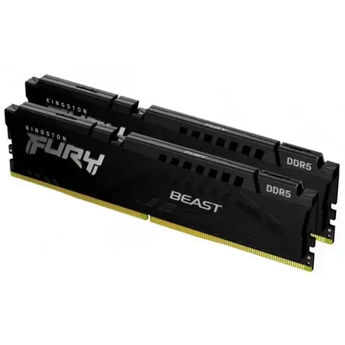Kit Memorie Kingston FURY Beast XMP/EXPO, 64GB, DDR5-5600 MHz, CL40, Dual Channel