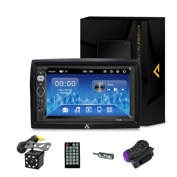 [KIT] MP5 Player pentru FIAT PEUGEOT CITROEN, WinCE, Bluetooth, USB, CardSD, Camera Marsarier, Auxiliar, Mirrorlink, Touchscreen, -