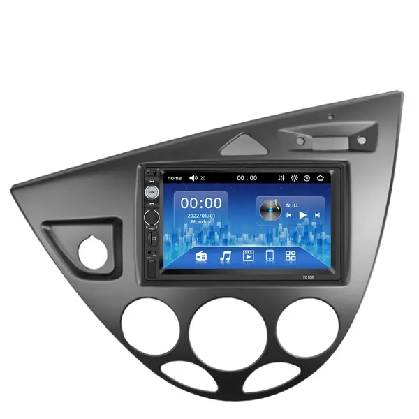 [KIT] MP5 Player pentru Ford Focus MK1, Gray, WinCE, Bluetooth, USB, CardSD, Camera Marsarier, Auxiliar, Mirrorlink, Touchscreen, -