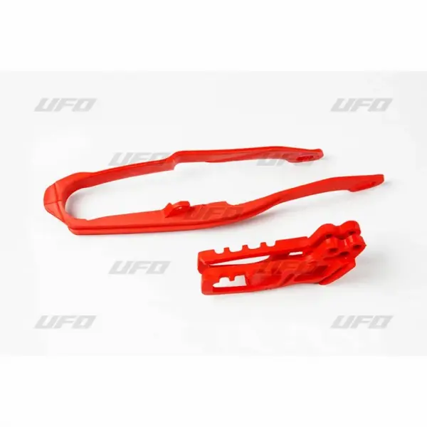 Kit patina + ghidaj lant (HO03691 HO03671) Honda CR 05-06, rosii