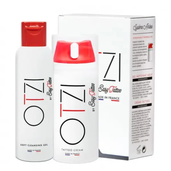 Kit pentru ingrijirea tatuajelor OTZI, Medical Body Art | 125 ml + 100 ml