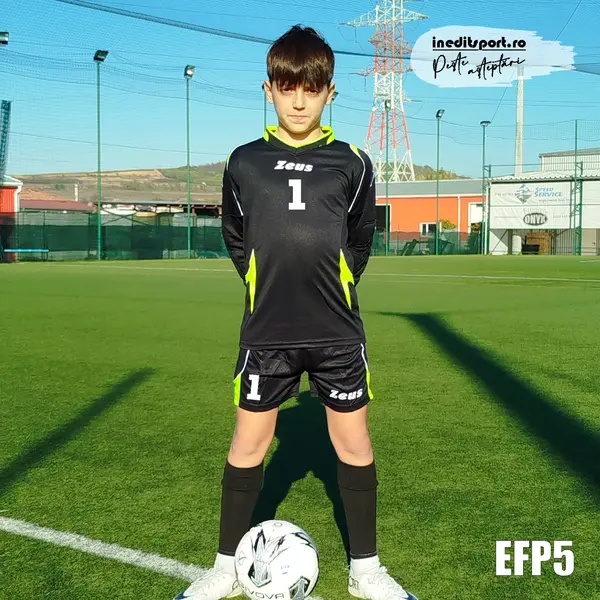KIT PORTAR ZEUS PAROS, NEGRU, 3XS EFP5 M, Tricou și șort negru