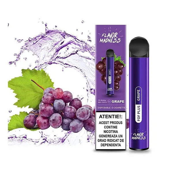 Kit Puff Bar FOF Plus 20mg - Grape