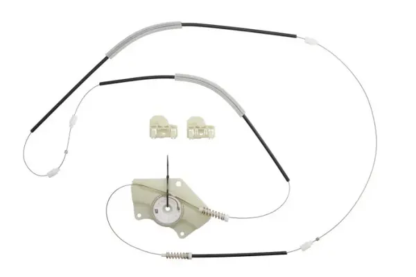 Kit reparatie macara geam fata stanga set, electric SKODA SUPERB I, SUPERB II; VW PASSAT intre 1996-2015