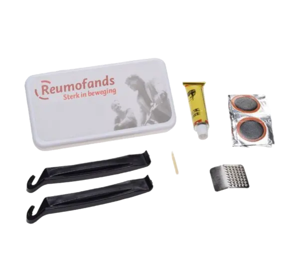 Kit reparatie pana bicicleta, cu petice reci
