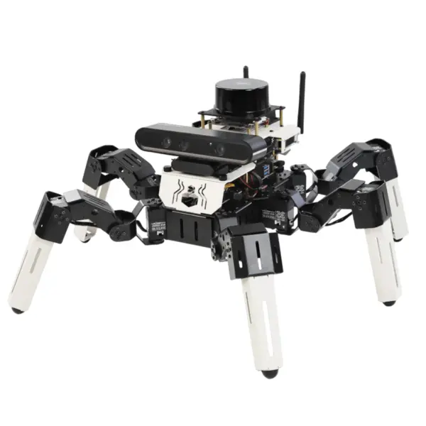 Kit robot hexapod cu Lidar MUTO RS, cu placa Raspberry Pi 5 8GB