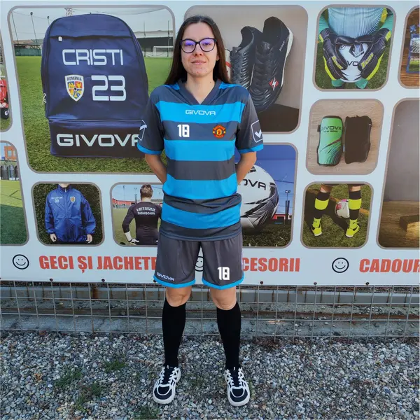 Kit Rugby GIVOVA - KITC42B Gri cu Turcoaz, M