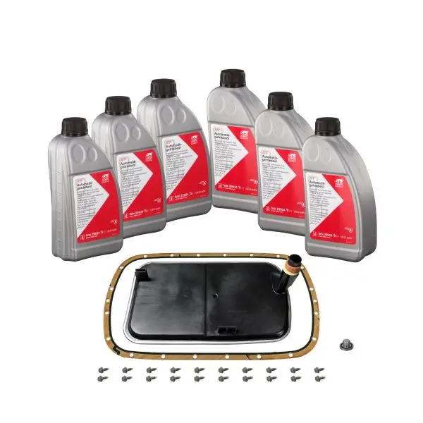 Kit schimb ulei cutie automata ZF 5HP19 FEBI 6L - BMW Seria 3 E46, Seria 5 E39, X5 E53