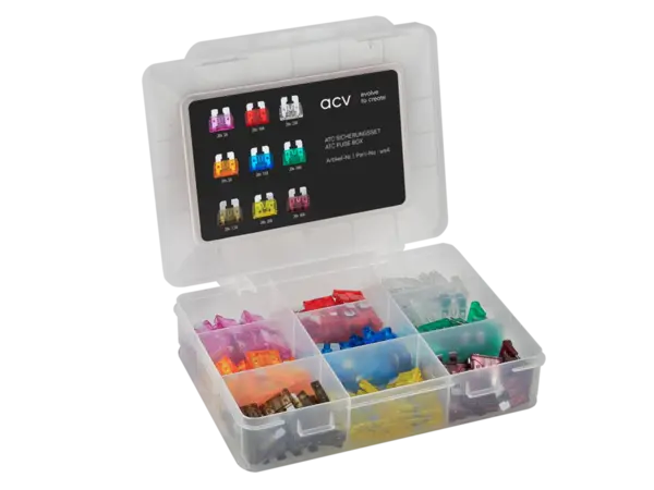 Kit sigurante auto ACV WS4 ATC 3A-40A, 180 bucati