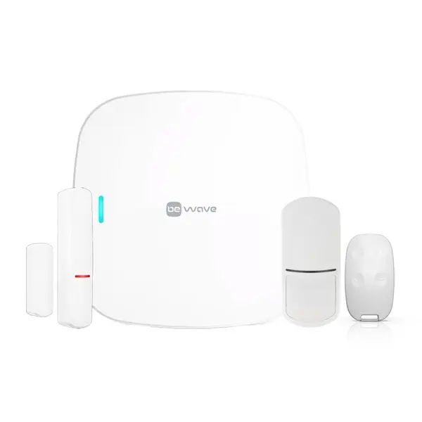 Kit sistem antiefractie smart wireless All-In-One Satel Be Wave WIFI KIT, LAN, WiFi, 2.4 / 5 GHz, 868 MHz, acumulator 3200 mAh, slot card