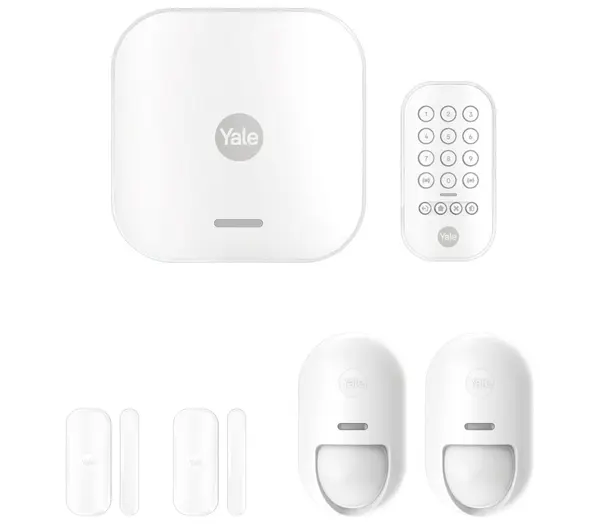 Kit sistem de alarma wireless, 868 MHz, 4 zone, ASSA ABLOY AL-SK2-1A-EU