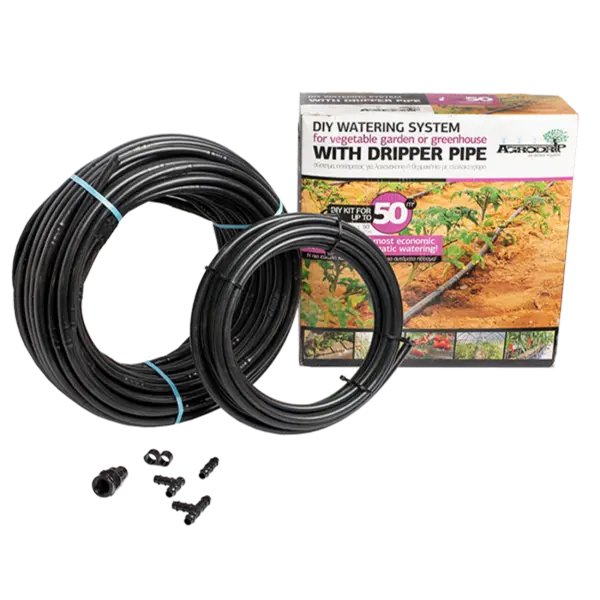 Kit sistem de irigare prin picurare, maximum 50 mp