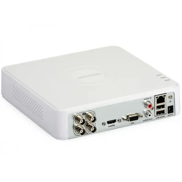 Kit sistem supraveghere video complet 1 camera exterior 2MP, IR 20m Hikvision cu DVR limba romana si soft telefon mobil