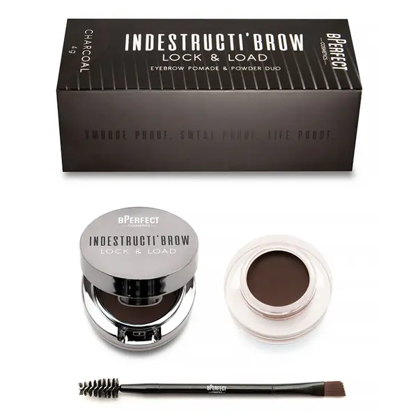 Kit sprancene BPerfect Indestructi`Brow Lock & Load Eyebrow Pomad