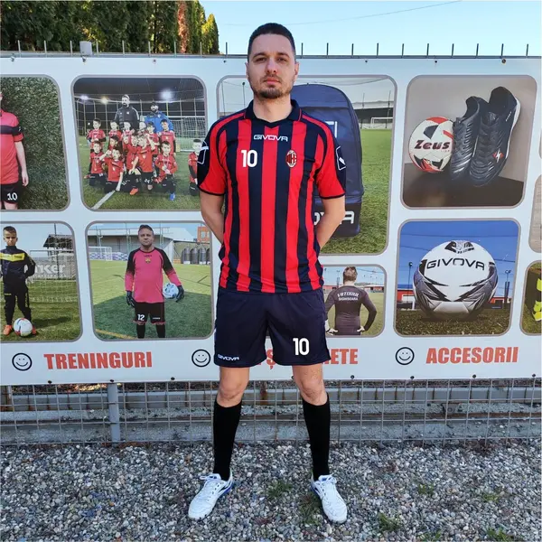 Kit Supporter MC GIVOVA - EF48 BLEUMARIN CU ROSU, XL