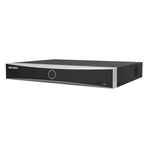 Kit supraveghere Hikvision 4 camere IP 6MP IR/Lumina Alba 30m PoE ColorVu, NVR AcuSense 8 Canale 12MP PoE, Cablu CAT6 FTP Rola 100m si Mufe RJ-45