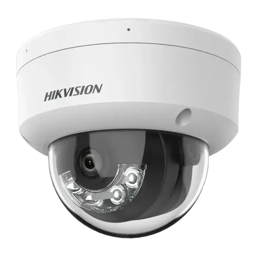 Kit supraveghere profesional IP Hikvision 16 camere 4K IR 30m lumina alba 30m lentila 2.8mm microfon, NVR 16 canale PoE 12MP 160Mbs / 256Mbs
