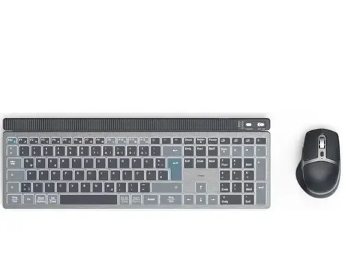 Kit tastatura si mouse HAMA WKM-750, USB, Bluetooth, Layout US