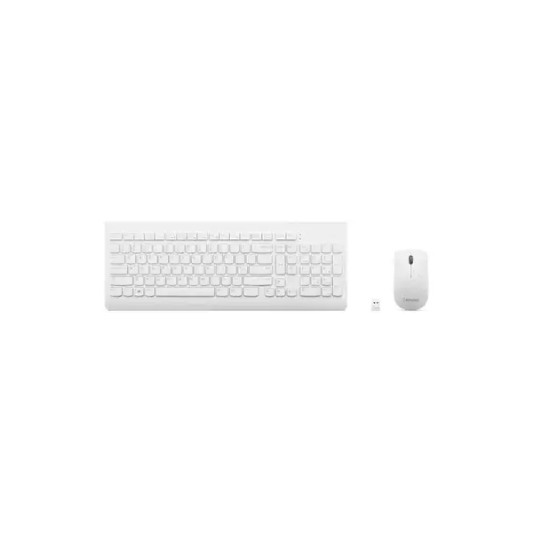Kit tastatura si mouse Lenovo 510, US layout, Alb