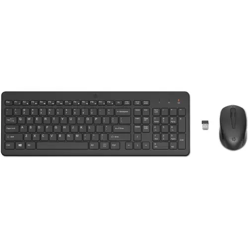 Kit tastatura si mouse wireless HP 330 (Negru)