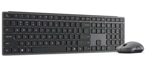Kit tastatura si mouse Wireless LENOVO 700, USB, Bluetooth, Layout US INT (Gri)