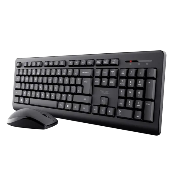 Kit Trust Primo mouse+tastatura, negru Kit Trust Primo mouse+tastatura, negru