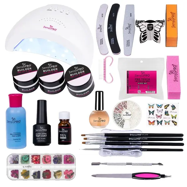 Kit Unghii Gel cu Lampa LUXORISE - Promotie #06