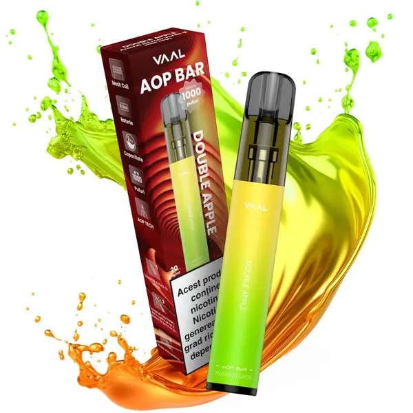 Kit VAAL AOP Bar 1000 pufuri 20mg - Double Apple*