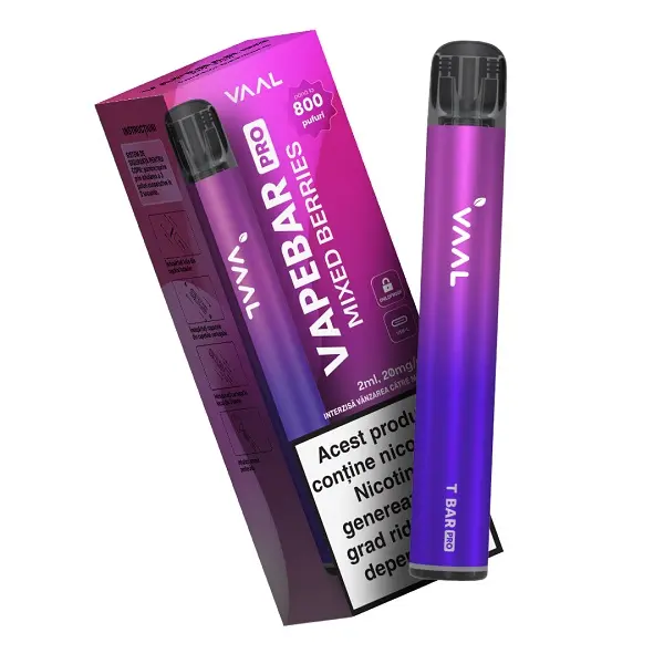 Kit Vapebar PRO 800 pufuri 20mg - Mixed Berries
