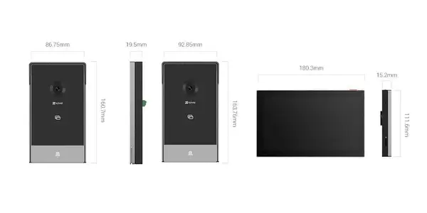 KIT VIDEOINTERFON SMART HOME 2MP KIT VIDEOINTERFON SMART HOME 2MP