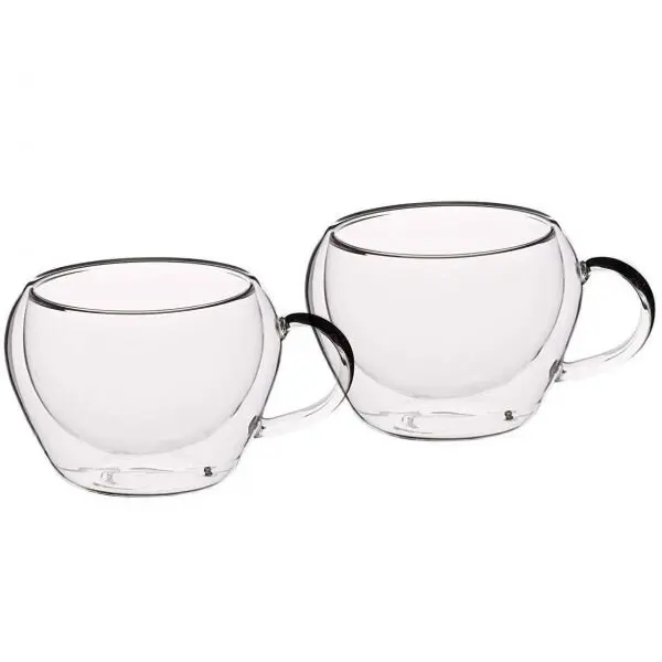 KitchenCraft Set 2 cesti ceai LE’XPRESS, 230 ml - Kitchen Craft KCLXDWTCUP2PC