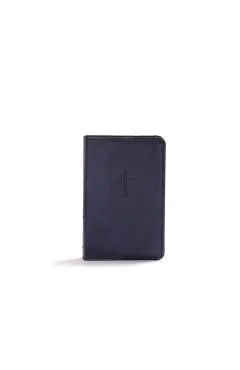 KJV Compact Bible, Navy Leathertouch, Value Edition - Holman Bible Publishers
