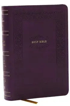 KJV Compact Bible w/ 43,000 Cross References, Purple Leathersoft, Red Letter, Comfort Print: Holy Bible, King James Version. Holy Bible, King James Version/Thomas Nelson