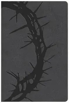 KJV Giant Print Reference Bible, Charcoal Leathertouch/Csb Bibles by Holman