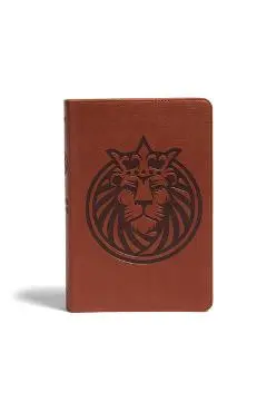 KJV Kids Bible, Lion Leathertouch - Holman Bible Staff
