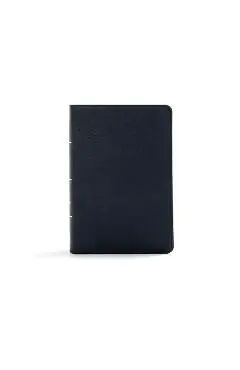 KJV Large Print Compact Reference Bible, Black Leathertouch - Holman Bible Staff