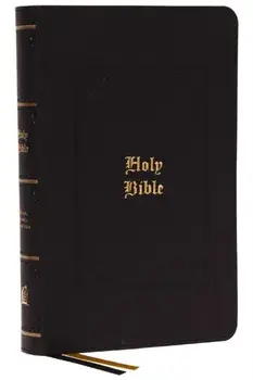 KJV, Personal Size Large Print Reference Bible, Vintage Series, Leathersoft, Black, Red Letter, Comfort Print. Holy Bible, King James Version/Thomas Nelson