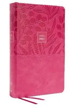 KJV, Personal Size Large Print Single-Column Reference Bible, Leathersoft, Pink, Red Letter, Comfort Print. Holy Bible, King James Version/Thomas Nelson