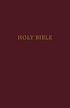 KJV, Pew Bible, Large Print, Hardcover, Burgundy, Red Letter Edition, Hardcover/Thomas Nelson