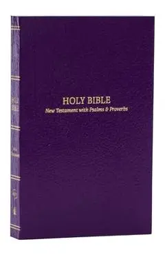 Kjv, Pocket New Testament with Psalms and Proverbs, Softcover, Purple, Red Letter, Comfort Print - Thomas Nelson