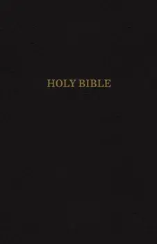 KJV, Reference Bible, Personal Size Giant Print, Bonded Leather, Black, Indexed, Red Letter Edition, Hardcover/Thomas Nelson