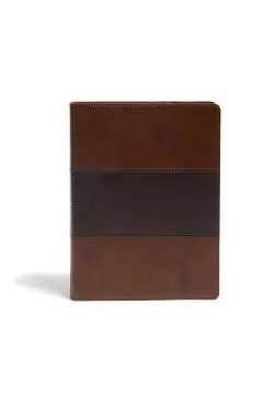 KJV Study Bible, Full-Color, Saddle Brown Leathertouch, Indexed - Holman Bible Publishers