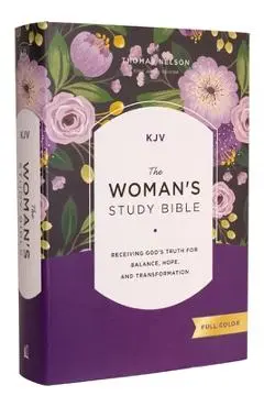 Kjv, the Woman's Study Bible, Hardcover, Red Letter, Full-Color Edition, Comfort Print: Receiving God's Truth for Balance, Hope, and Transformation - Dorothy Kelley Patterson